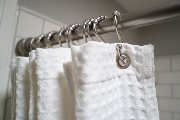 Shower Curtain Installation in Rockwall